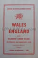 Wales Schools England Schools 1970 memorabilia